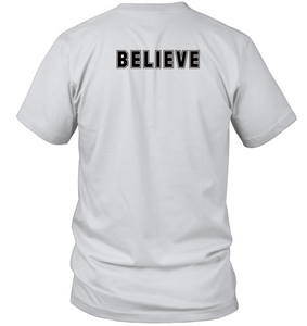 BELIEVE -- Unisex Short Sleeve Tee BLK