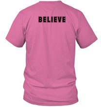 BELIEVE -- Unisex Short Sleeve Tee BLK