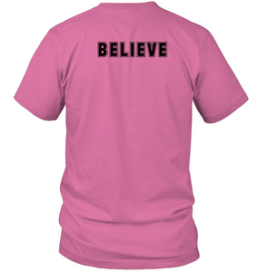 BELIEVE -- Unisex Short Sleeve Tee BLK