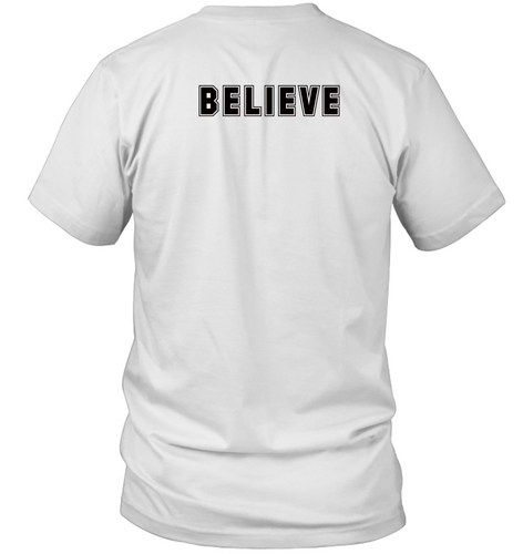 BELIEVE -- Unisex Short Sleeve Tee BLK