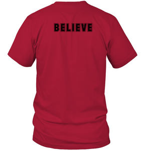 BELIEVE -- Unisex Short Sleeve Tee BLK