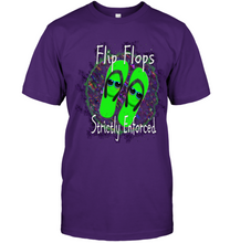 Flip Flops Strictly Enforced - Unisex Short Sleeve Classic Tee