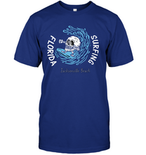 Florida Skull Surfing - Unisex Short Sleeve Classic Tee