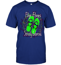 Flip Flops Strictly Enforced - Unisex Short Sleeve Classic Tee