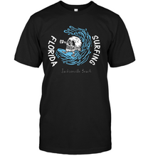 Florida Skull Surfing - Unisex Short Sleeve Classic Tee