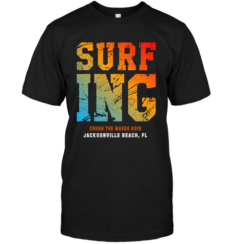 CRUSH THE WAVES 2019 -- Unisex Short Sleeve Classic Tee