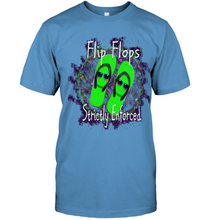 Flip Flops Strictly Enforced - Unisex Short Sleeve Classic Tee