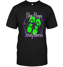Flip Flops Strictly Enforced - Unisex Short Sleeve Classic Tee