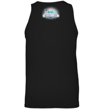 Florida Skull Surfing -- Canvas Unisex Ringspun Tank