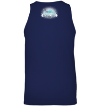 Florida Skull Surfing -- Canvas Unisex Ringspun Tank