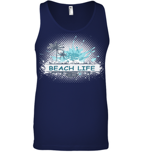 Beach Life 2019 -- Canvas Unisex Ringspun Tank