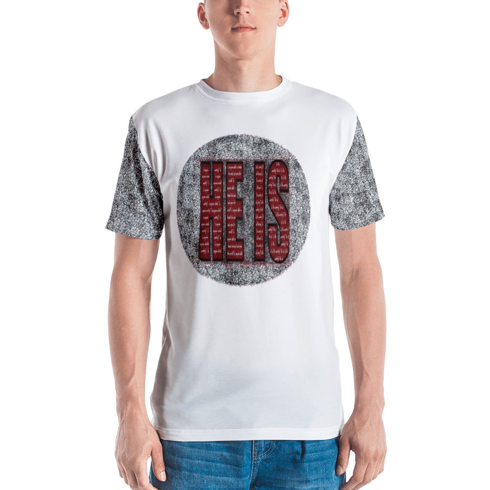 HE IS ! All-Over Print Men's Crew Neck T-Shirt