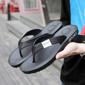 Men flip flops High Quality Beach Sandals men shoes Anti-slip Zapatos Hombre Casual Shoes slippers outdoor chanclas hombre 2019